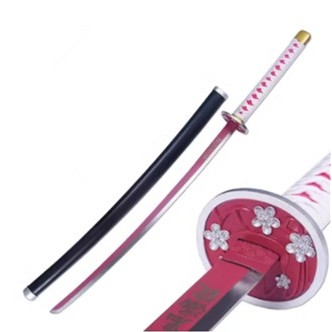 คอสเพลย์ดาบ Kimetsu no Yaiba ดาบ Kanao Tsuyuri 104cm คอส swprd ของขวัญสำหรับผู้ใหญ่และเด็ก