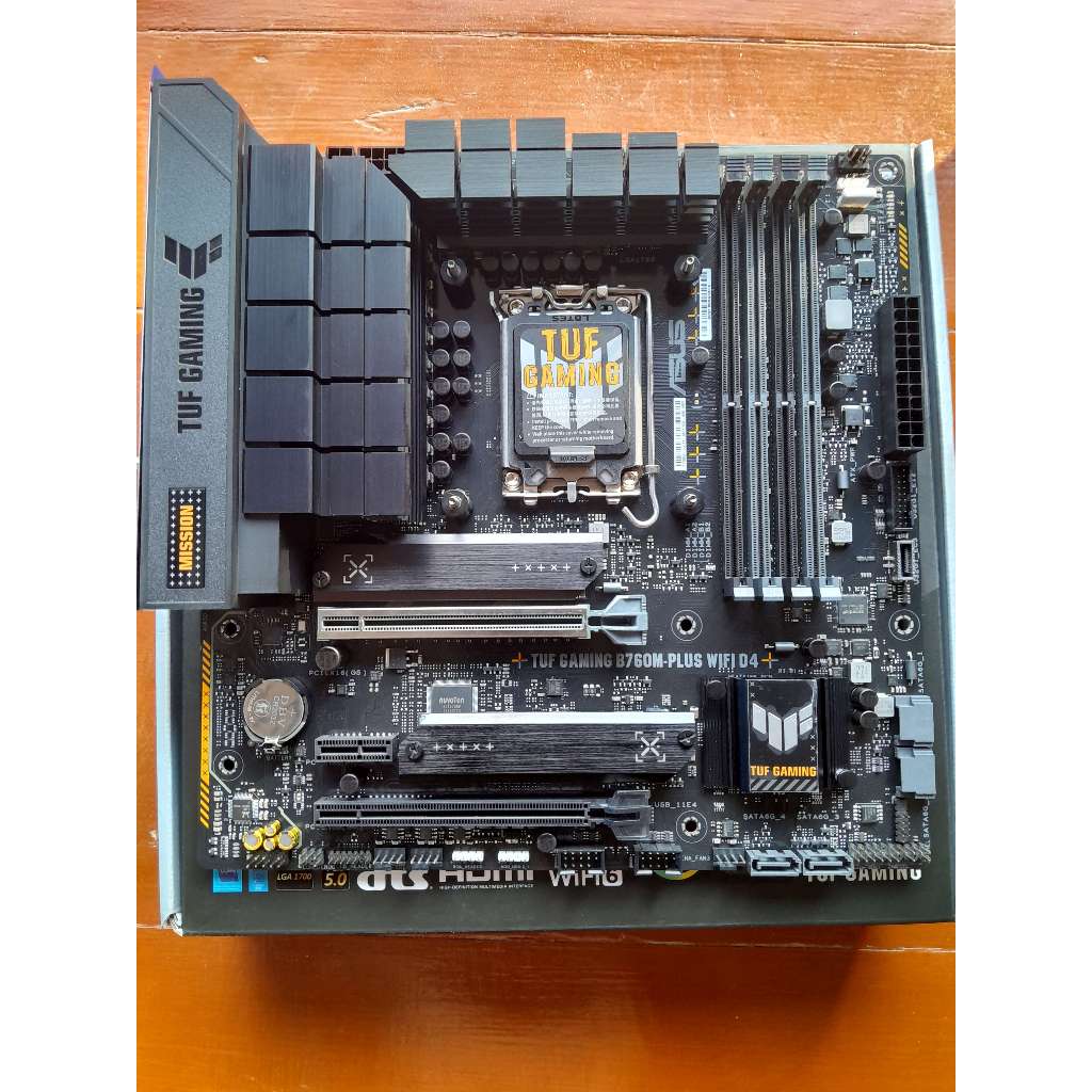 MAINBOARD เมนบอร์ด (1700) ASUS TUF GAMING B760M-PLUS WIFI DDR4 มือสอง