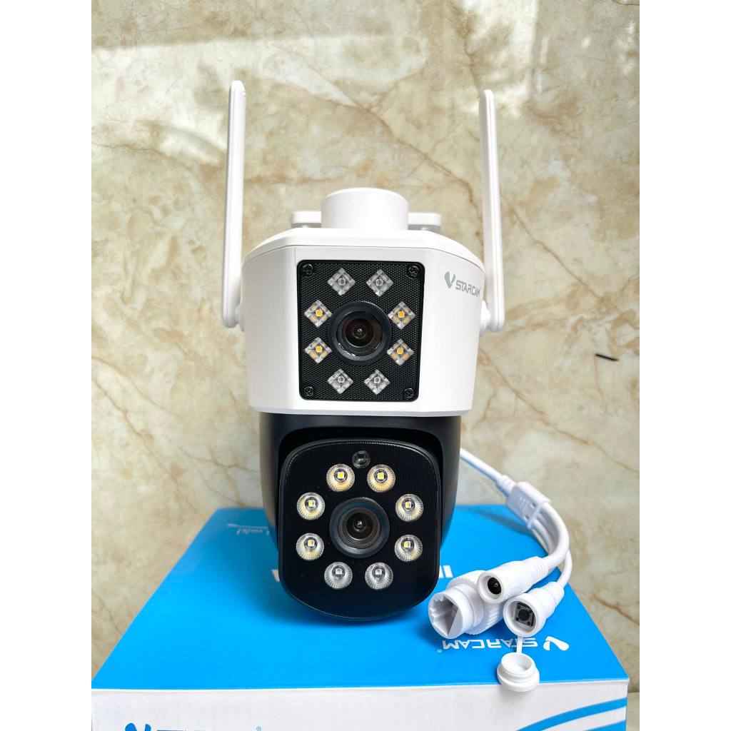 Vstarcam กล้องวงจรปิดกล้องใช้ภายนอก(กล้องเลนส์คู่ )มีไวไฟในตัว รุ่นC662DR  #Vstarcam@Shop