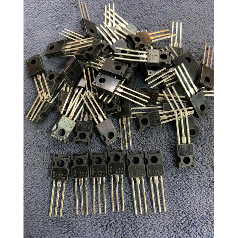 D1691แท้ (2SD1691)แพ็ค3ตัว Transistors 5A60Vมีพร้อมส่งในไทย
