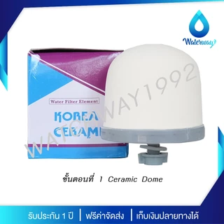 UNI PURE ไส้กรองน้ำแร่อเนกประสงค์ครบชุด 3 ไส้ ครบชุด (Ceramic Ball/Softener Filter/Mineral Sand) สำหรับเครื่องกรองน้ำแร่