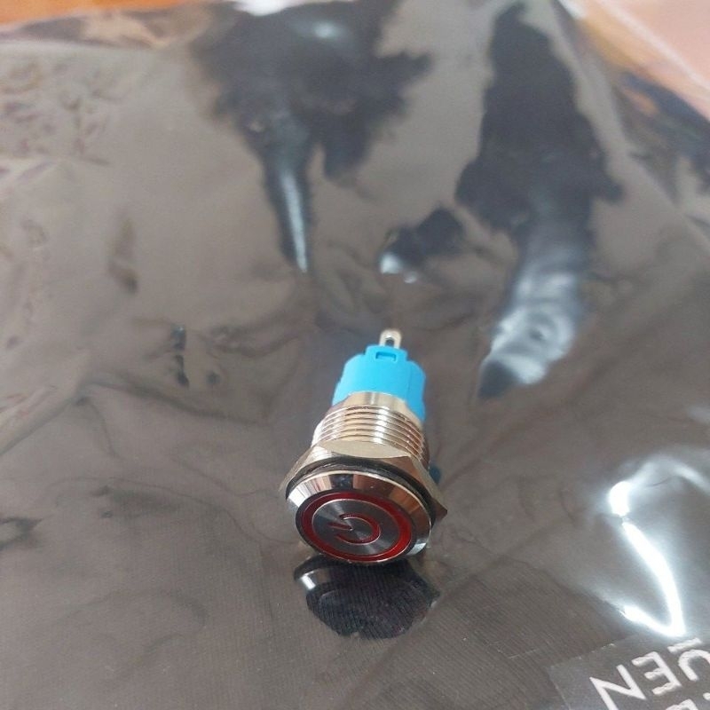 สวิทVIP16mm ไฟสีแดง12-24V