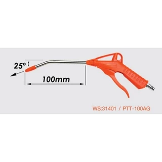 PUMPKIN​ PTT-100AG 31401 ปืนฉีดลม​ รุ่น​ POM 100mm​ 25​องศา​ ปืนเป่าลม​ ปืนลม​ ปืนลมPUMPKIN