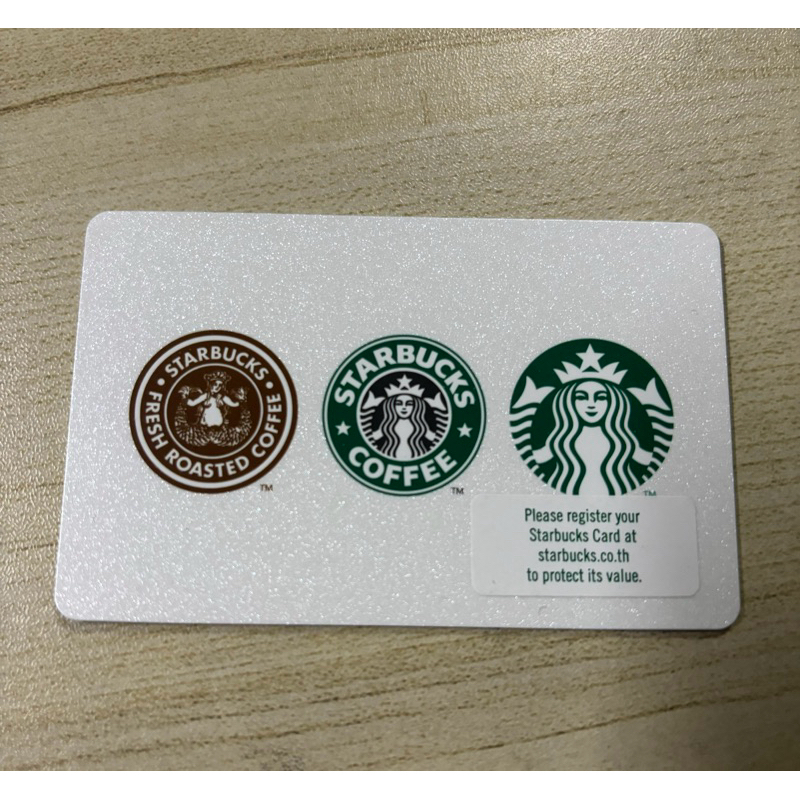 🇹🇭บัตรเปล่าสตาร์บัคส์ Heritage logo Starbucks card 2023