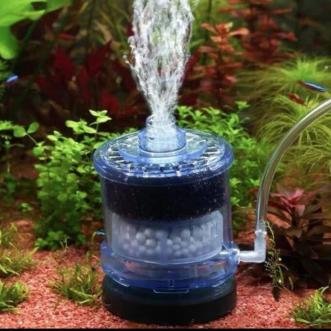 กรองsebo sobo กรองกระปุก กรองใส กรองฟองน้ำ กรองเล็ก ตู้ปลาเล็ก  SB-333  SB-533