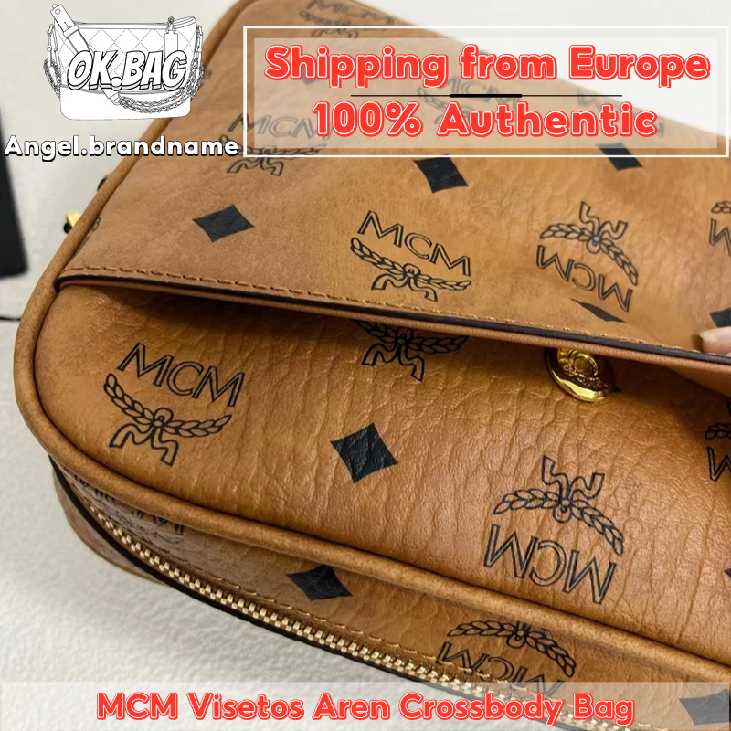 👜เอ็มซีเอ็ม MCM Visetos Aren Crossbody Bag X-mini/Small กระเป๋าครอสบอดี้