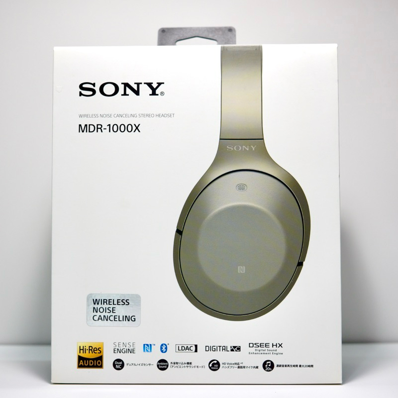Sony MDR-1000X Wireless Headphones สีทอง งานกล่อง ครบๆ