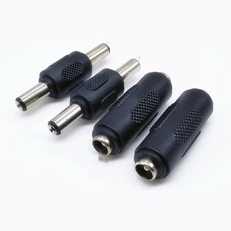 DC Power ปลั๊กแจ็คหญิงหญิงขั้วต่อซ็อกเก็ต 5.5 มม.* 2.1 มม.อะแดปเตอร์สำหรับกล้องวงจรปิด Camcer แผงติดตั้ง