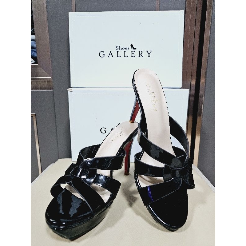 รองเท้าส้นสูง​ Shoes Gallery​ สีดำ