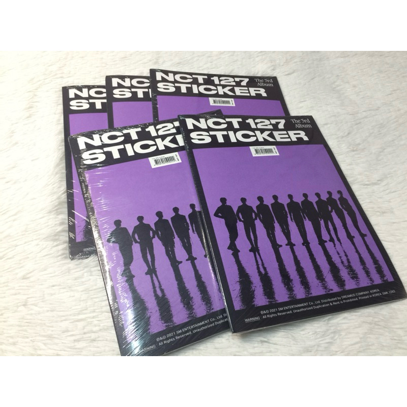 NCT 127 { พร้อมส่ง } อัลบั้ม Nct 127 Sticker (ปกม่วง)