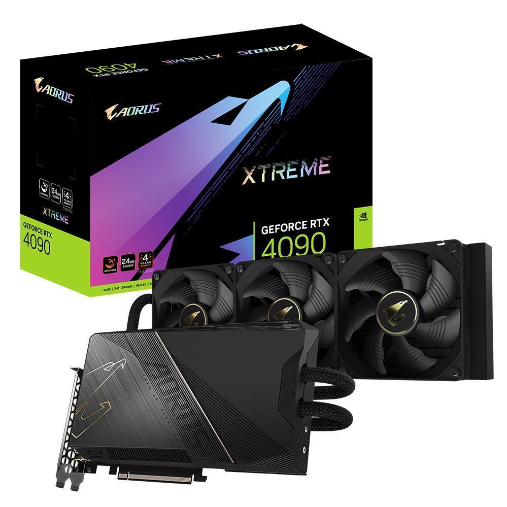 NEW Gigabyte GeForce RTX 4090 Aorus Xtreme Waterforce 24GB GDDR6X GV-N4090AORUSX