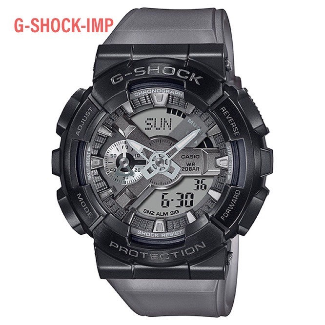G-Shock  รุ่น GM-110MF-1A ดำกรอบโลหะ ประกัน Cmg 1 ปีสีใหม่ล่าสุด