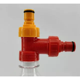 [Kegland] ฝาคาร์บอเนต สำหรับถังหมัก FermZilla Liquid / Gas Plastic Carbonation Cap RED / YELLOW