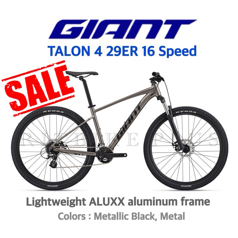 **ผ่อนได้**จักรยานเสือภูเขา GIANT TALON4 29" 2022 เฟรมอลู ชุดเกียร์ 16 speed 2x8 (ประกันบริษ้ท)