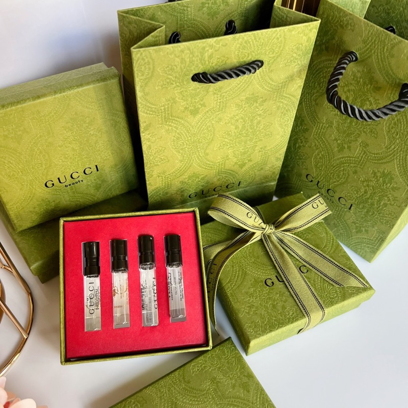 น้ำหอม Gucci Sample Vials Set 4 Pcs.