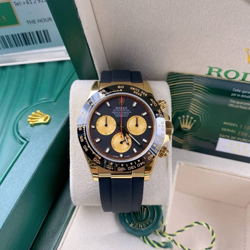 Rolex Daytona📌 TOP SWISS📌 EW factory📌 ETA Cal 7750📌 จับเวลาได้จริง ตรงตามแแท้