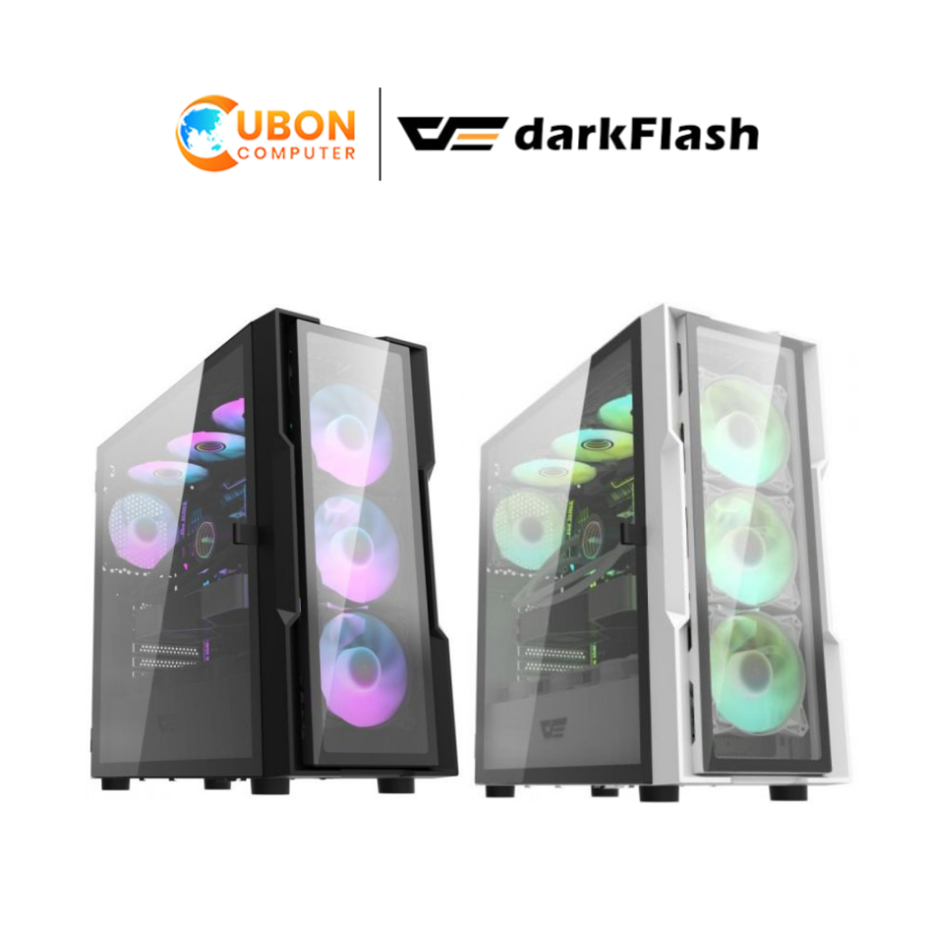 CASE เคส E-ATX DARKFLASH DK431 GLASS