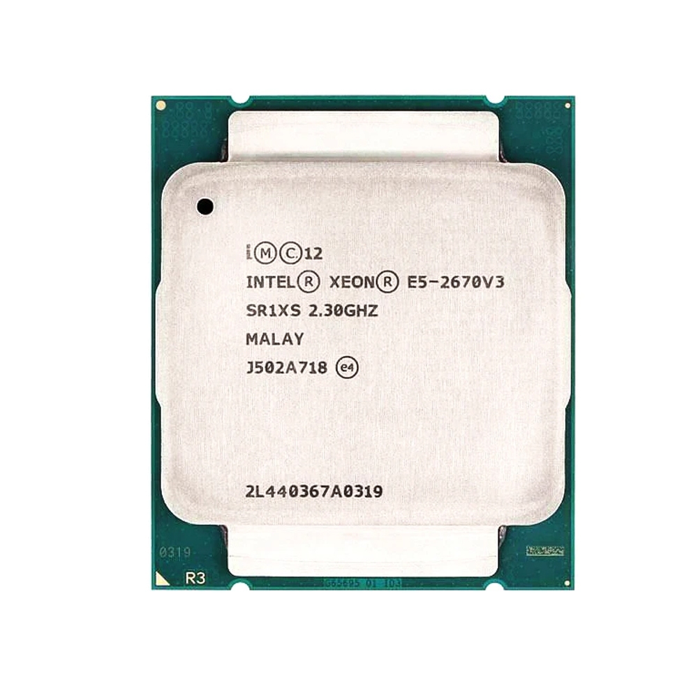 CPU Intel XEON E5-2670 V3 LGA 2011-3 2.3Ghz - 3.1Ghz 12 Core 24 Thread ส่งฟรี รับประกัน 1 ปี ออก vat ได้
