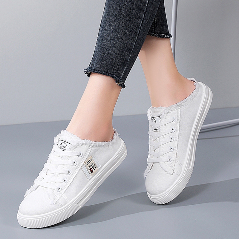 Fshoes สุดฮิต รองเท้าผ้าใบแฟชั่นผู้หญิง รูปทรงโคตรเท่ ดีไซน์สวยล้ำไม่ซ้ำใคร มีให้เลือกถึง3สี