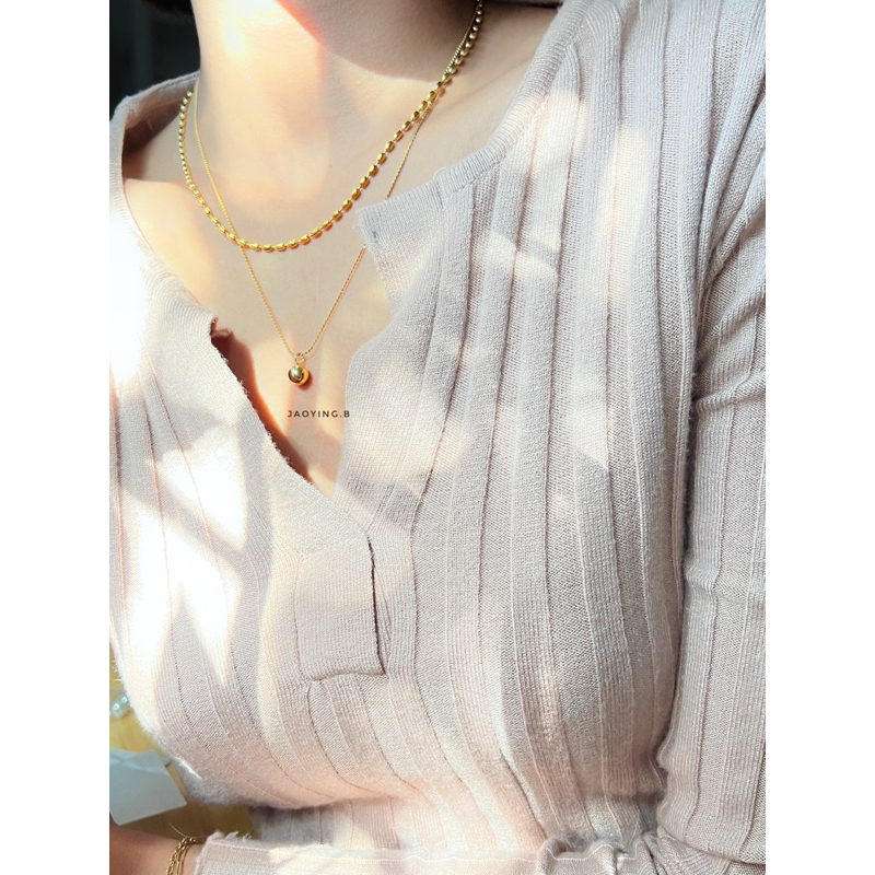 Jaoying - Stainless Steel 2 layer Necklace