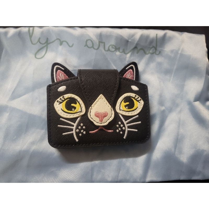 กระเป๋าใส่บัตรรูปแมว lynaround สภาพใหม่