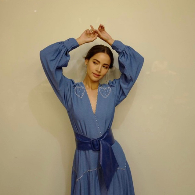 ขายต่อ Landmee official dress ของแท้ ใส่ 1 ครั้ง (S) ชุดญาญ่า ชุดพี่ญาญ่า ชุดญาญ่าใส่