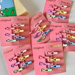 1 บาท พร้อมส่ง🎀กิ๊บติดผมหน้าม้า หวาน สไตล์เกาหลี เลือกลายได้ที่มีสีสัน มินิน่ารัก นักเรียนเด็ก1 ชิ้น-Krismile.th