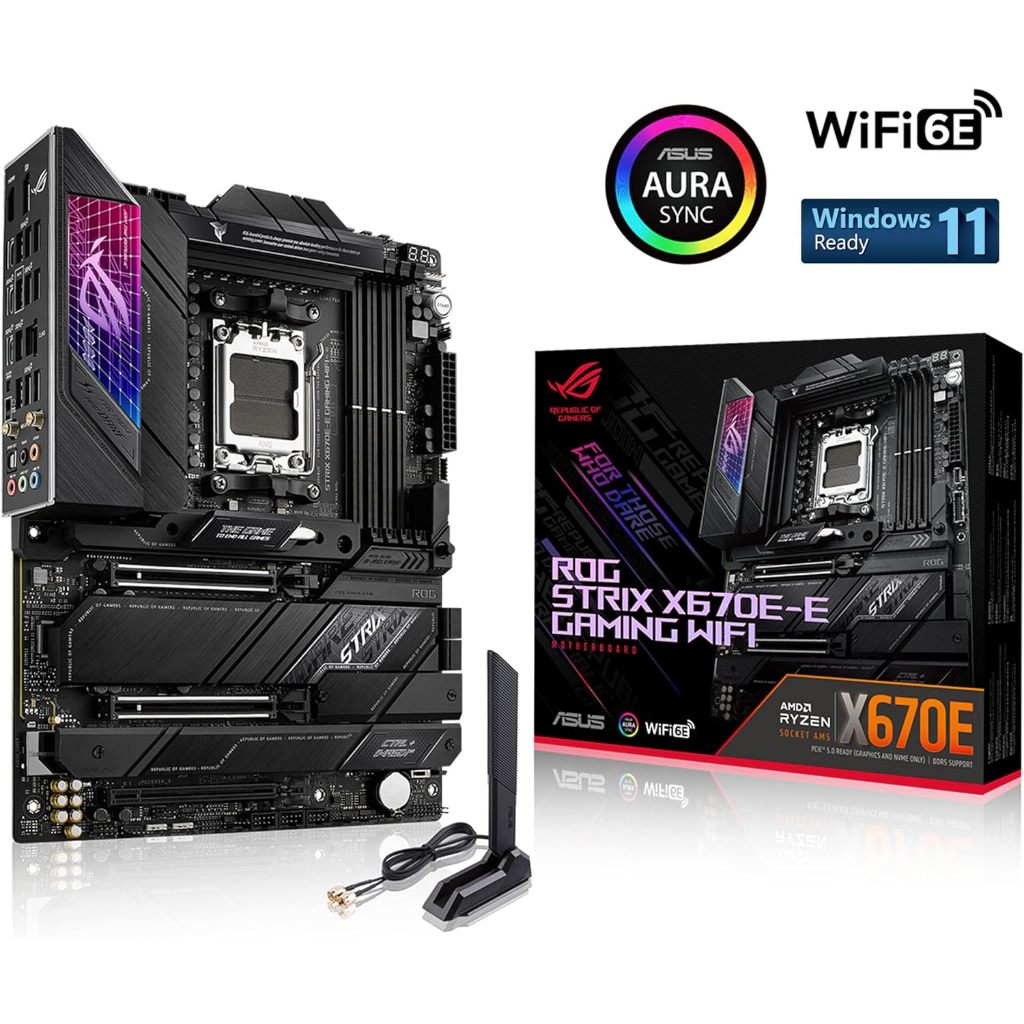 MAINBOARD (เมนบอร์ด) ASUS ROG STRIX X670E-E GAMING WIFI (SOCKET AM5) (ATX)