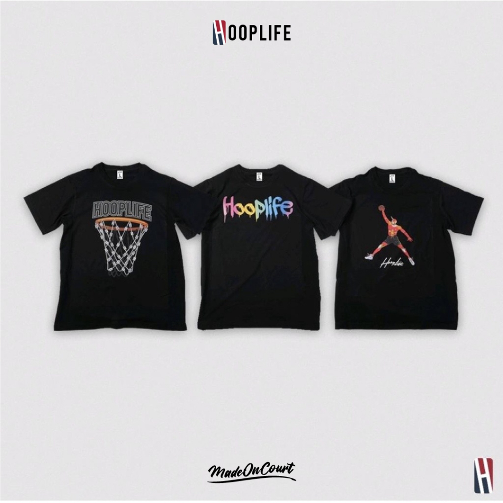 เสื้อยืดแฟชั่น แนวสตรีท Hooplife Iconic Tee V.1