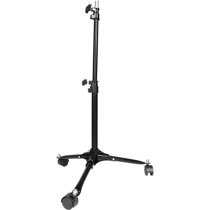 Floor Light Stand 20cm 70cm ขาตั้ง ขาแฟลช ขาไฟสตูดิโอ มีล้อ สูง 20ซม. 70ซม. ขาตั้งไฟ ทรงเตี้ย