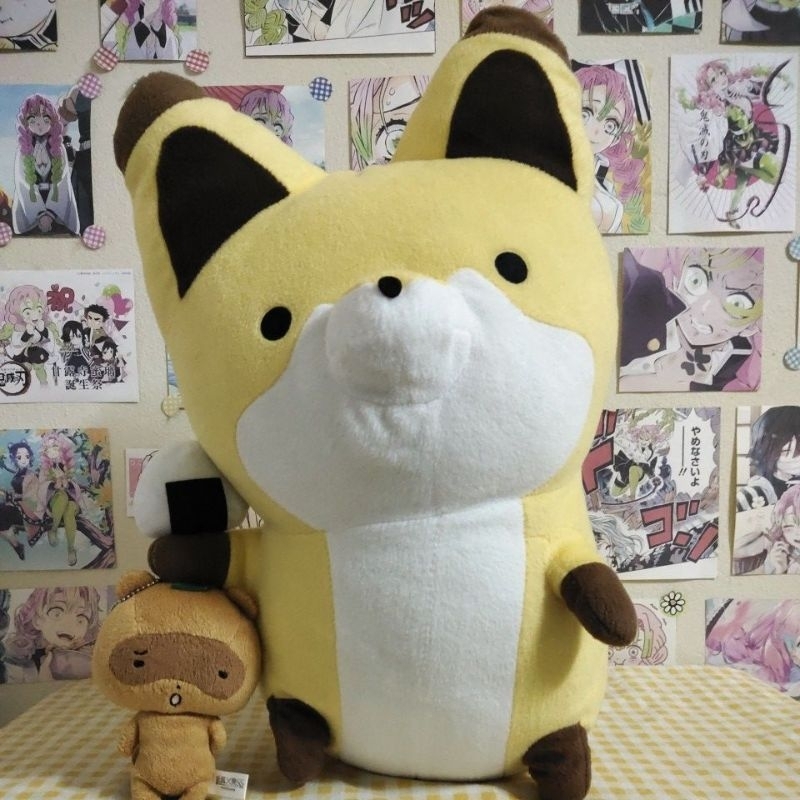 ตุ๊กตา พวงกุญแจ ทานูกิ จิ้งจอกคิสึเนะ Tanuki and Kitsune