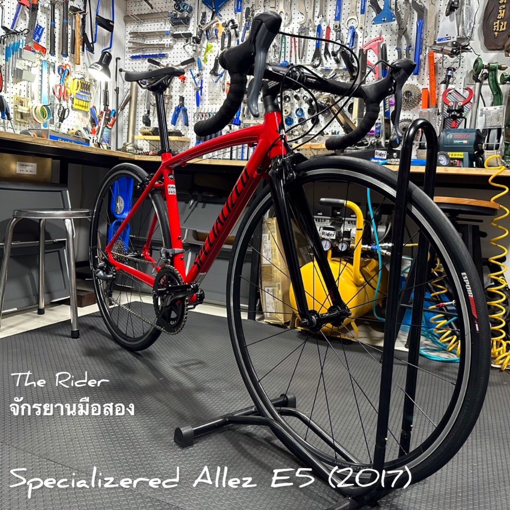[ส่งฟรี ผ่อน 0% ได้]  Specialized รุ่น Allez E5 (2017) จักรยานมือสอง 2hand เกรดA+ สภาพเยี่ยม เสือหมอบ 2nd bike จักรยาน