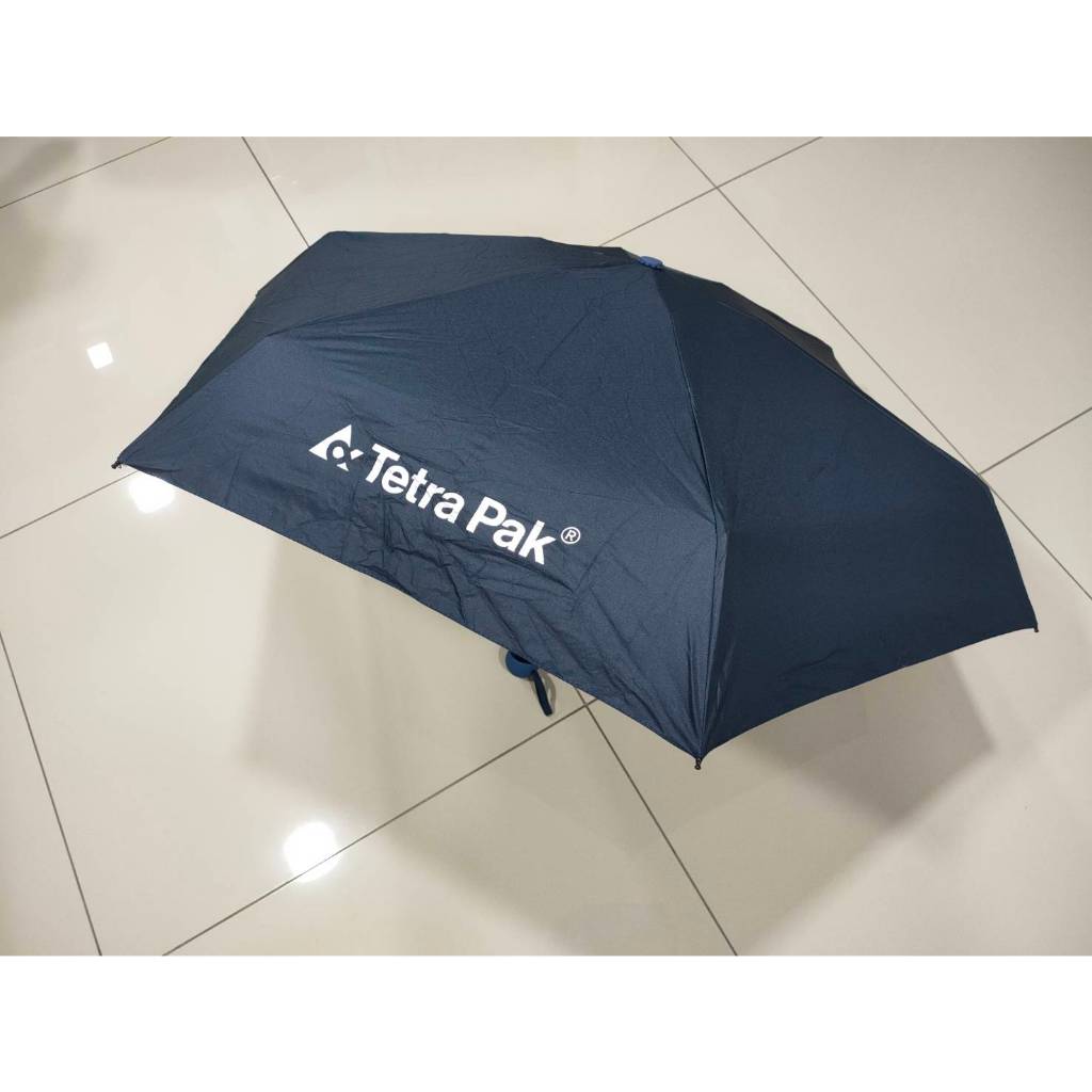 ⛱ พร้อมส่ง ⛱ ร่มแคปซูลสีกรม กันฝน กันแดด UPF50+ พร้อมกระเป๋าเก็บร่ม Tetra Pak