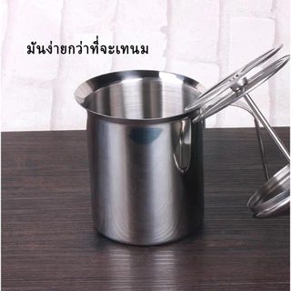 พร้อมส่ง｜ถ้วยตีฟองนม ตีฟองนม Milk Creamer Foamer Stainless เครื่องตีฟองนม เครื่องทำฟองนม 400/800ml