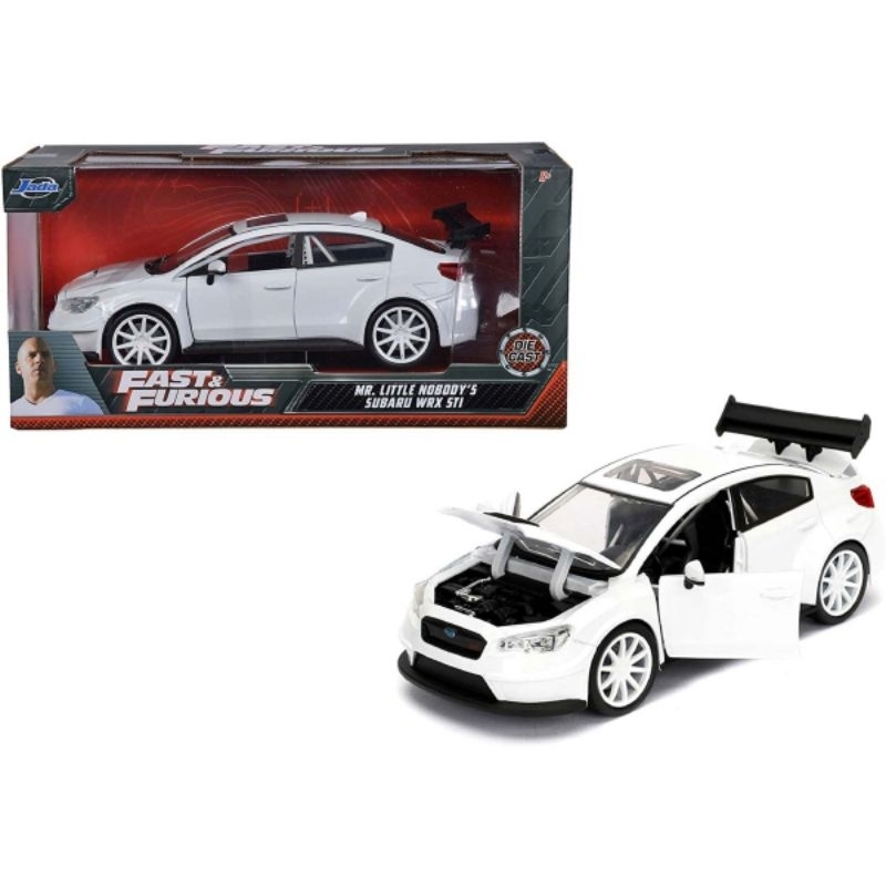 โมเดล Jada Toys Subaru WRX STI โมเดลรถเหล็ก 1/24 Fast and Furious ของใหม่แท้ 100%