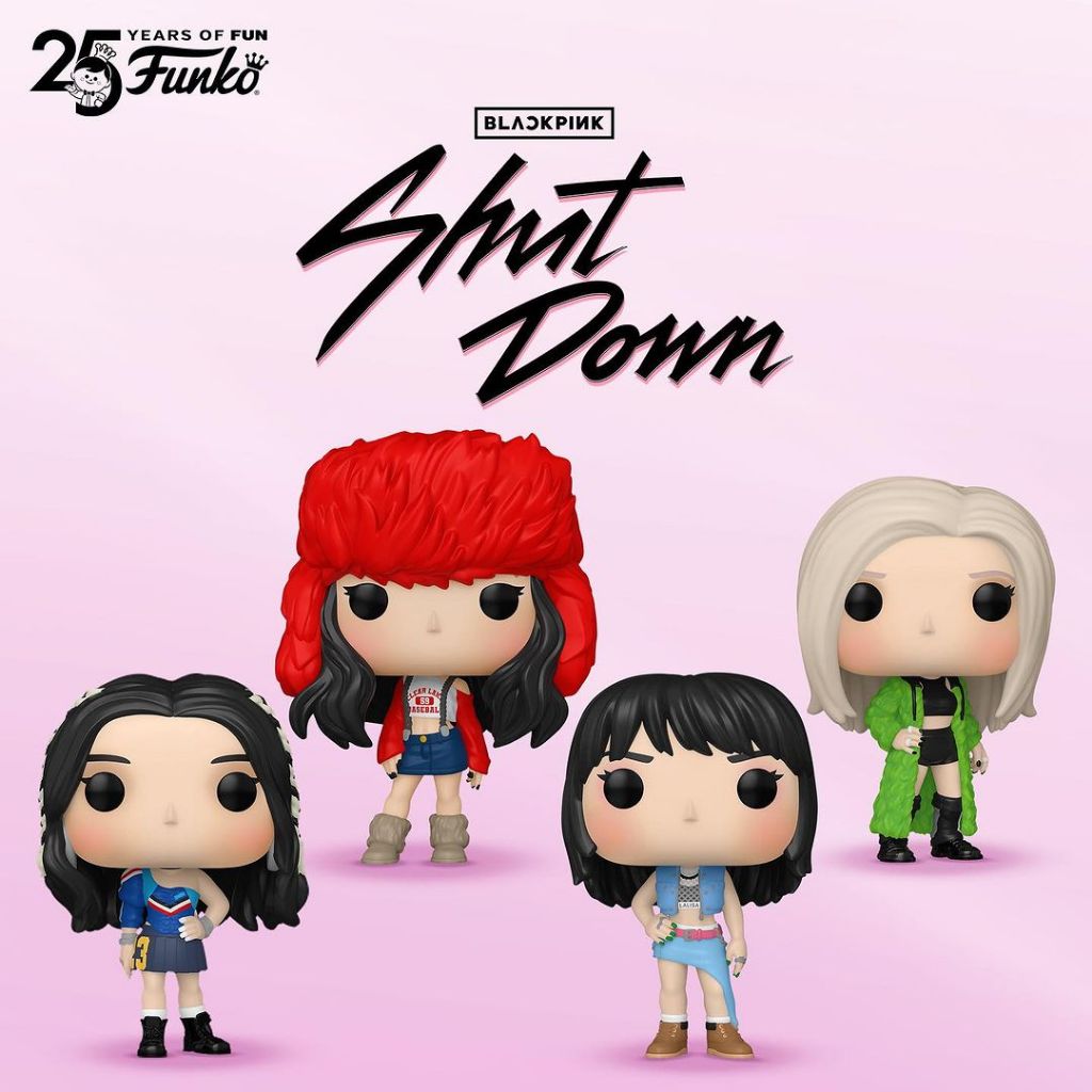 【พร้อมส่ง】Funko Pop! Blackpink - Set of 4 Lisa, Jennie, Jisoo, and Rose