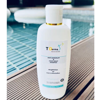 T Derma Anti-Dandruff & Itchy Scalp Shampoo แขมพูขจัดรังแค และ ลดคัน สูตรเข้มข้น(250 ml) รังแค ลอก สะเก็ดเงิน เซบเดิร์ม