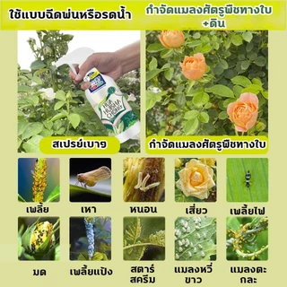 ยากำจัดแมลงพืช 500ml ยาฆ่าแมลง ยากำจัดหนอน สารกำจัดแมลง ยาฆ่าแมลงกินใบ ยากำจัดเพลี้ย ยาฆ่าเพลี้ย ​หนอน มด เกษตร สว