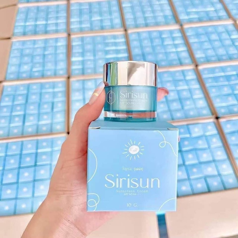 SIRISUNSCREENCREAM SPF50PA+++สิริซันครีมกันแดดหน้าผ่องขนาด 10กรัม
