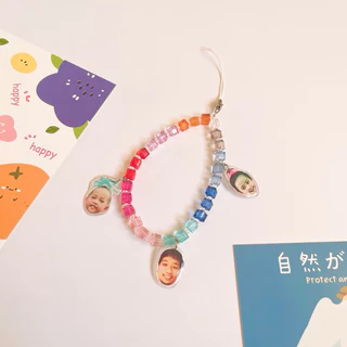 🔺ไดคัทฟรี ส่งฟรี🔺 สายคล้องโทรศัพท์ จี้หน้าคน หน้าน้องแมว หน้าน้องสุนัข 🧸🌈🌥️💛