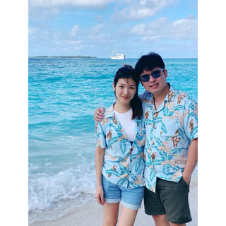 ROAMING เสื้อฮาวาย เสื้อคู่ ใส่เป็นทีม ผ้าเรยอนญี่ปุ่น โคตรนุ่ม! โคตรเย็น! Hawaiian Shirts