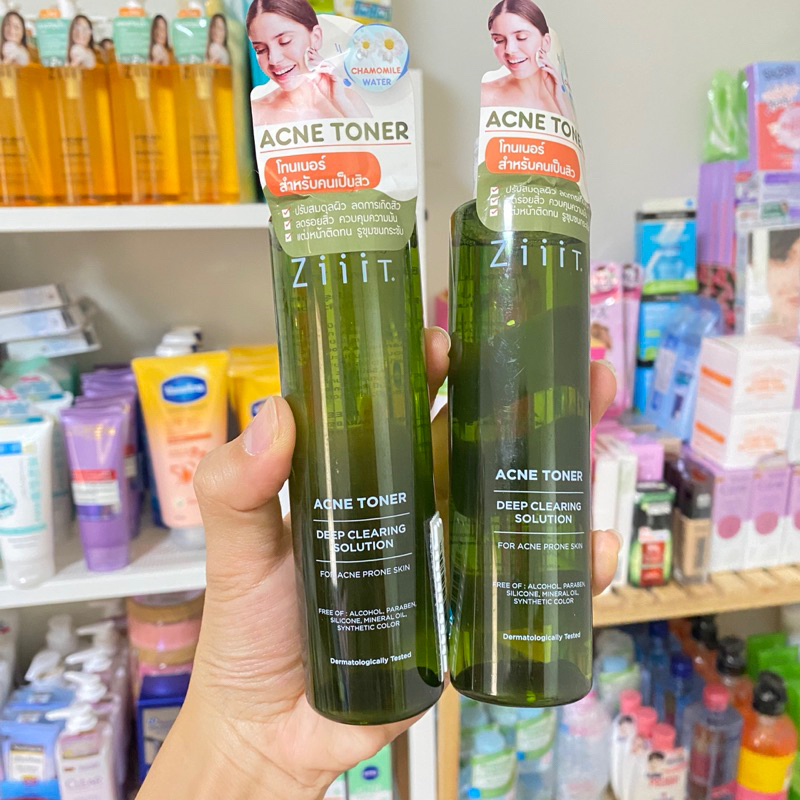 ลดแรง ZiiiT Acne Toner Deep Clearing Solution 150ml ซิท แอคเน่ โทนเนอร์ ดีพ เคลียร์ริ่ง โซลูชั่น 150 มล. สิว ผิวแพ้ง่าย