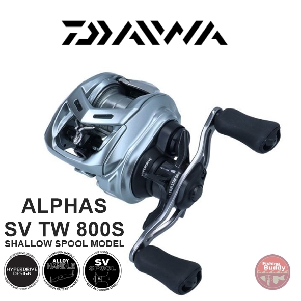 รอก Daiwa Alphas SV TW 800S H , 800 H รอบ 7.1:1 ของแท้100%