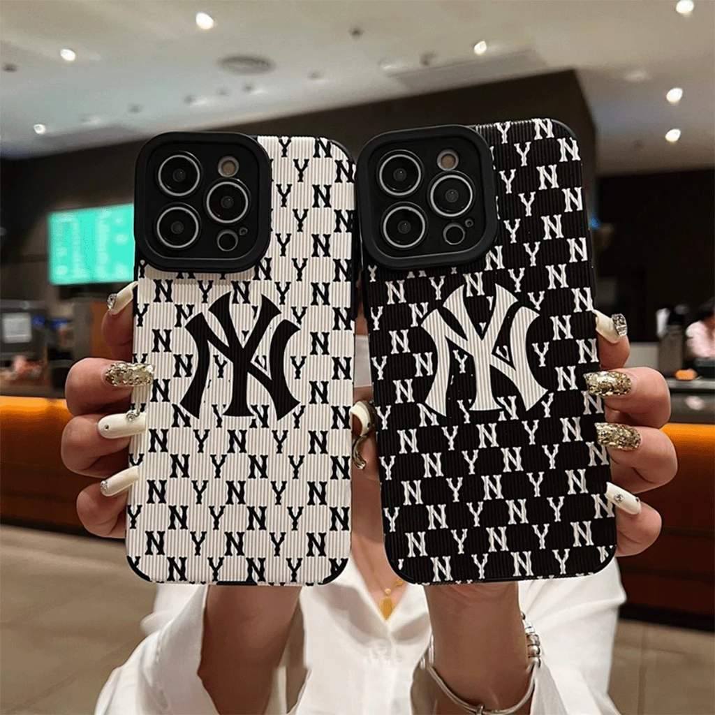 เคสโทรศัพท์มือถือ แบบนิ่ม ลายการ์ตูน NY กันกระแทก สําหรับ iPhone 15 14 13 12 11 Pro Max SE2020 X Xr Xs Max 8 7 Plus Case