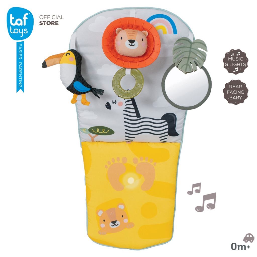 Taf Toys ของเล่นในรถ Savannah Play & Kick Car Toy ของเล่นเสริมพัฒนาการ 0 เดือน ขึ้นไป