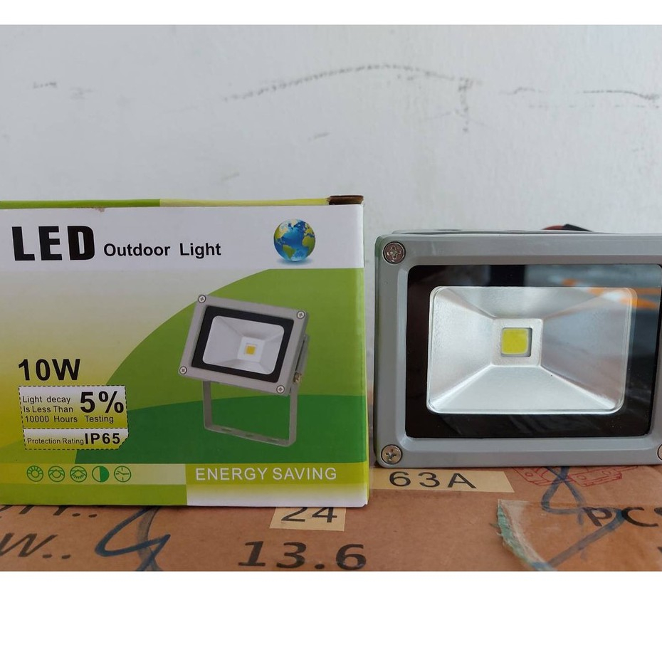 LED 12v 10w-250w DC AC ไฟสปอร์ตไลท์ กันน้ำ ใช้ภายนอกอาคาร (คละแบบ) - รูปที่ 7