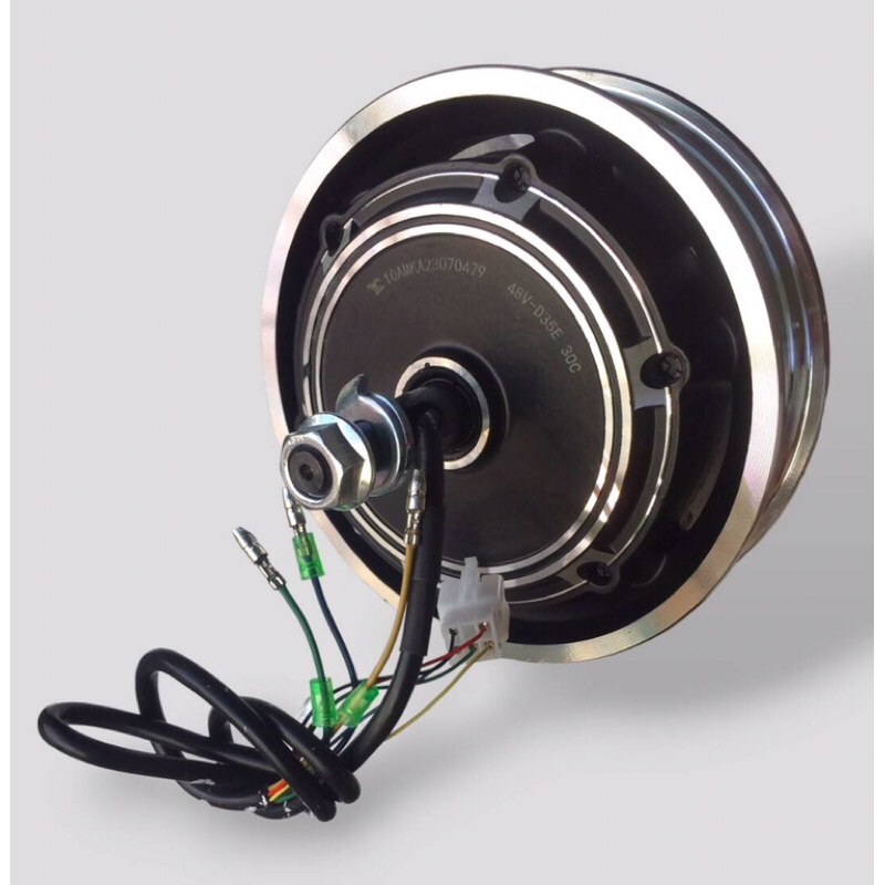 ฮับมอเตอร์ 48v 350w ขอบ6" วัดรวมยาง 10" แม่เหล็ก 30c ฮับมอเตอร์สำหรับรถสกู๊ตเตอร์ไฟฟ้า