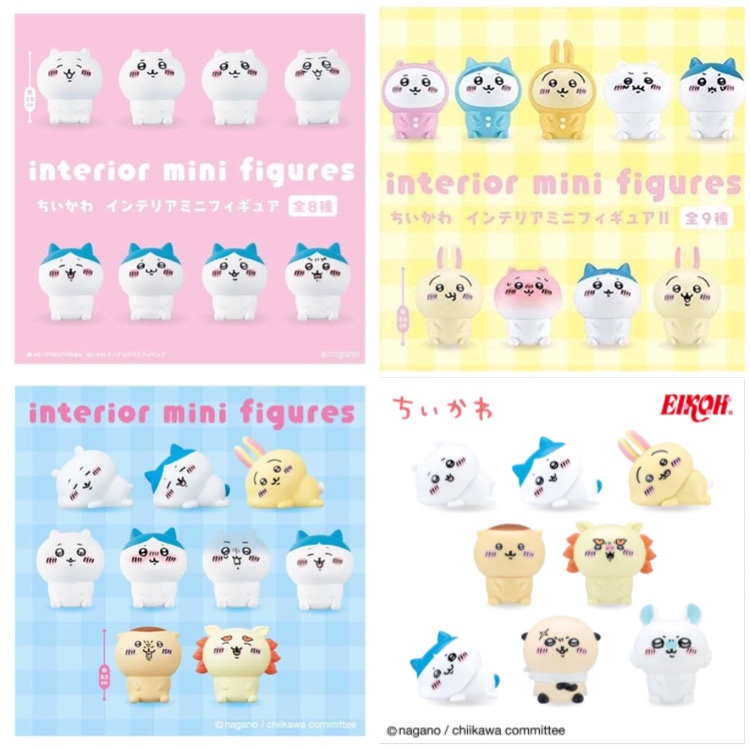 โมเดลมินิChiikawa interior mini figures Chiikawa ลิขสิทธิ์แท้