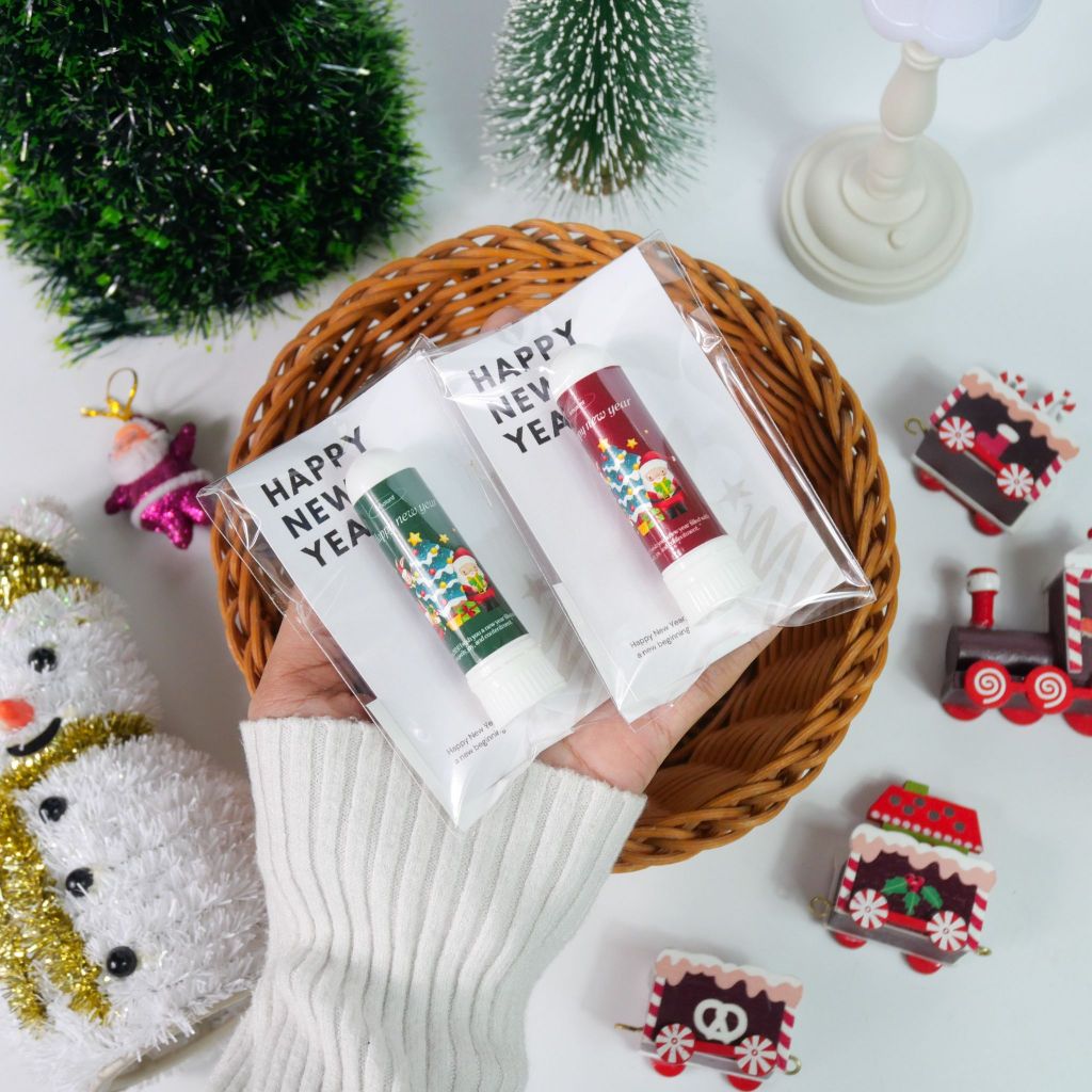 ของแจก merry christmas and happy new year  หอมเย็นสดชื่น ของแจกเพื่อน ของชำร่วย ปีใหม่ คริสต์มาส