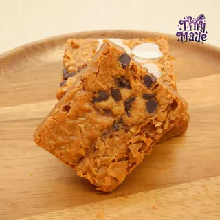 Tinymade บราวนี่ชาไทย เนื้อแน่นหนุบหนับ เนยสดแท้จากออสเตรเลีย ขนมโฮมเมด